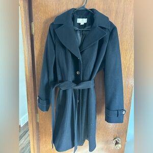 Michael Kors Ladies Black Peacoat- Size XL